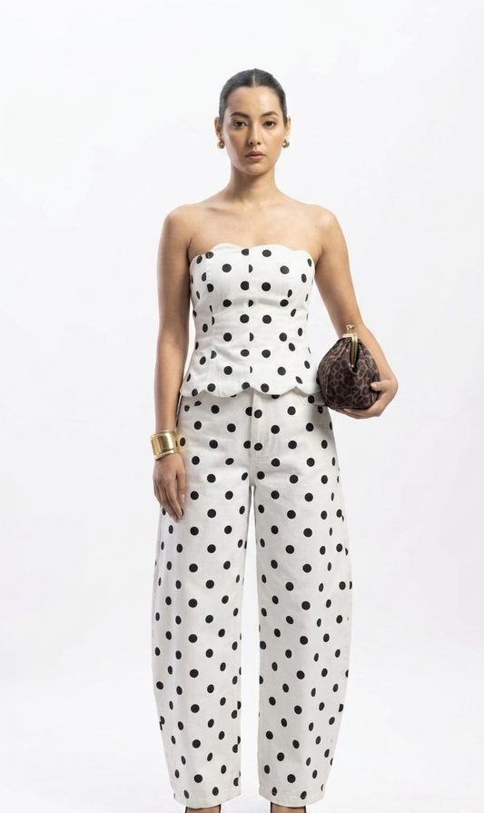 Polka Co-ord Set