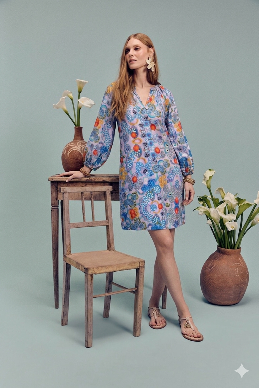 Blue Lemon Dress